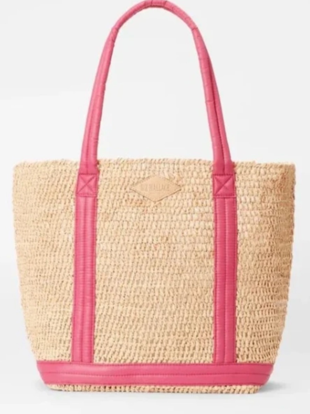 MZ WALLACE NWT ZINNIA MEDIUM RAFFIA TOTE